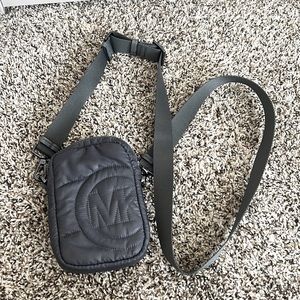 Michael Kors Women's Rae Medium Nylon Phone Crossbody Bag